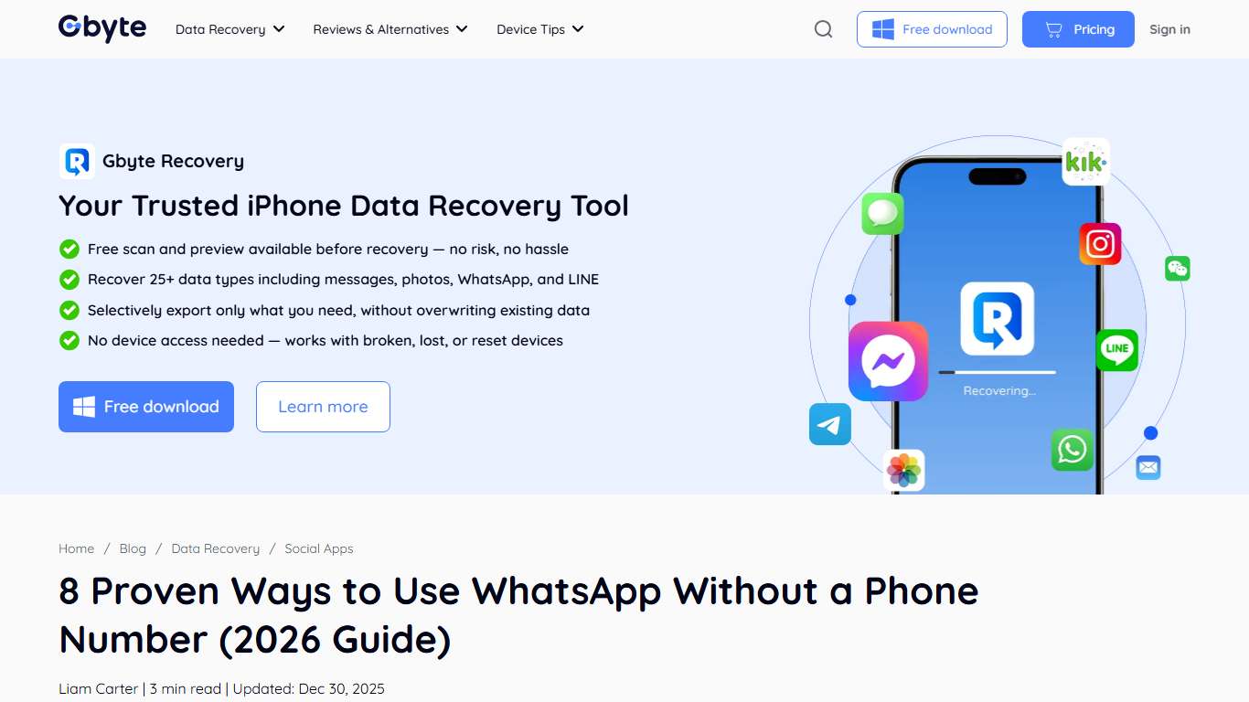 8 Proven Ways to Use WhatsApp Without a Phone Number (2026 Guide)